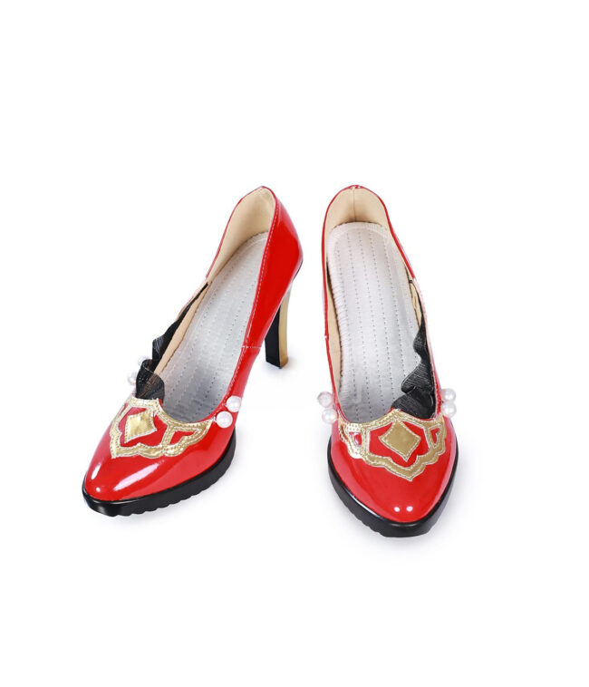 Cosplay Colorful Shoes Compatible with NARAKA:BLADEPOINT Valda Cui Anime and Games Gift for Role Playing Enthusiasts Comic Exhibitions Parties Photography Costumes Graduation Season Dress Up - Image 4