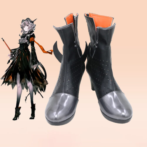 Cosplay Colorful Shoes Compatible with Arknights Talulah Artorius Anime and Games Gift for Role Playing Enthusiasts Comic Exhibitions Parties Photography Costumes Graduation Season Dress Up