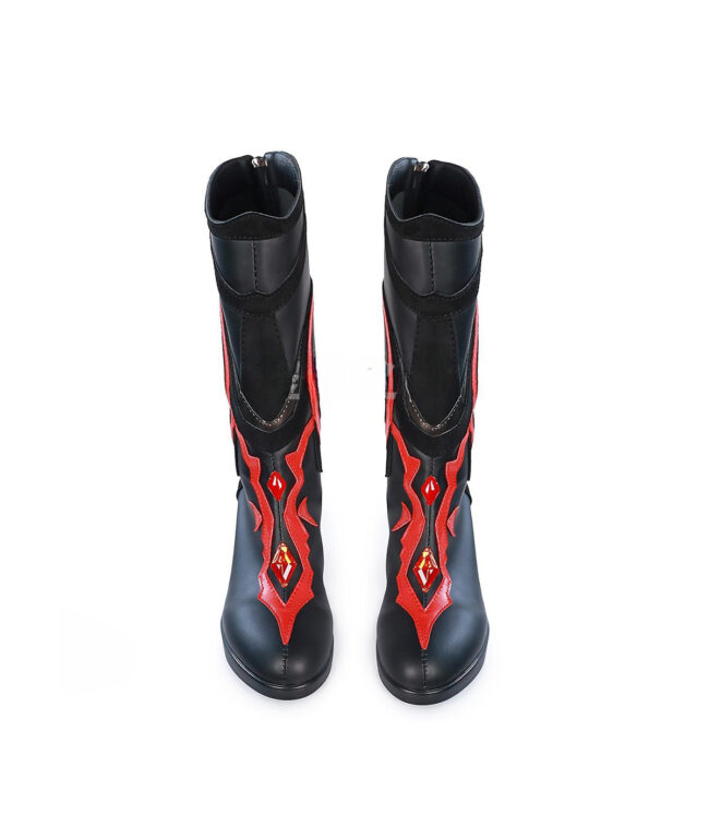 Cosplay Colorful Shoes Compatible with Love and deepspace 绯红炽情 Anime and Games Gift for Role Playing Enthusiasts Comic Exhibitions Parties Photography Costumes Graduation Season Dress Up