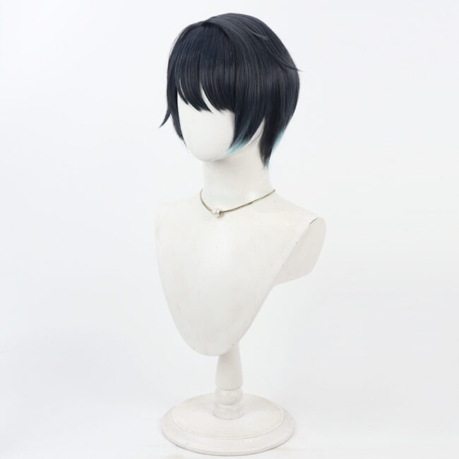 Cosplay Wig Compatible with Twisted-Wonderland Deuce Character Wig Halloween props Suitable for role-playing Heat Resistant Stylable Multiple Bright Colors Gift for Comic Exhibition Enthusiasts Holiday - Image 2