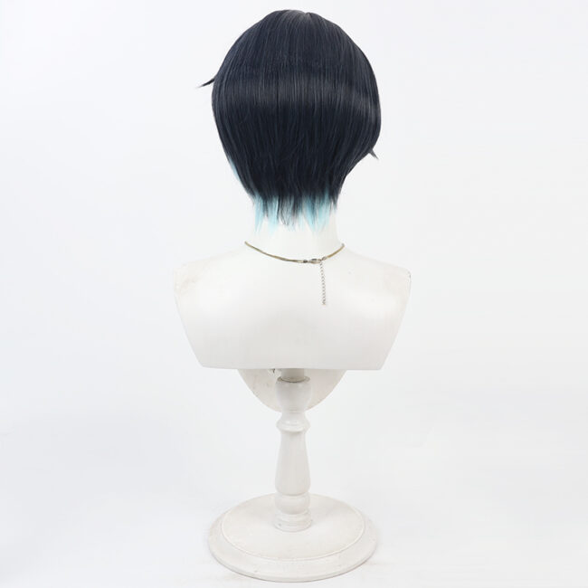 Cosplay Wig Compatible with Twisted-Wonderland Deuce Character Wig Halloween props Suitable for role-playing Heat Resistant Stylable Multiple Bright Colors Gift for Comic Exhibition Enthusiasts Holiday - Image 3