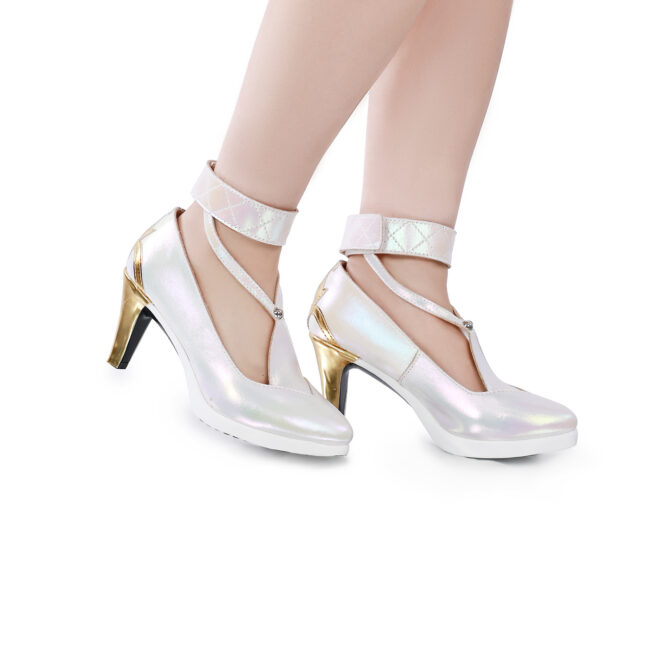 Cosplay Colorful Shoes Compatible with WutheringWaves Jinhsi Anime and Games Gift for Role Playing Enthusiasts Comic Exhibitions Parties Photography Costumes Graduation Season Dress Up - Image 3
