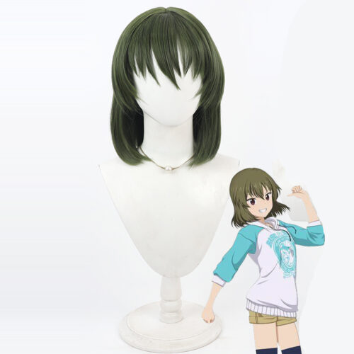 Cosplay Wig Compatible with THE IDOLM@STER MILLION LIVE! Nagayoshi Subaru Character Wig Halloween props Suitable for role-playing Heat Resistant Stylable Multiple Bright Colors Gift for Comic Exhibition Enthusiasts Holiday