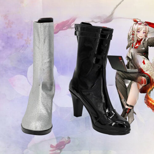 Cosplay Colorful Shoes Compatible with Arknights Nian Anime and Games Gift for Role Playing Enthusiasts Comic Exhibitions Parties Photography Costumes Graduation Season Dress Up