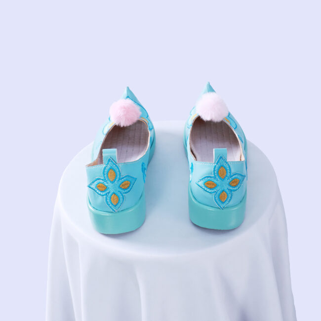 Cosplay Colorful Shoes Compatible with  NARAKA:BLADEPOINT Lannie Anime and Games Gift for Role Playing Enthusiasts Comic Exhibitions Parties Photography Costumes Graduation Season Dress Up - Image 2