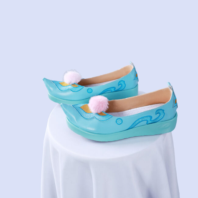Cosplay Colorful Shoes Compatible with  NARAKA:BLADEPOINT Lannie Anime and Games Gift for Role Playing Enthusiasts Comic Exhibitions Parties Photography Costumes Graduation Season Dress Up - Image 3