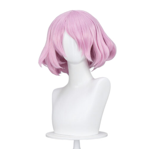 Cosplay Wig Compatible with Dr.STONE Luna Character Wig Halloween props Suitable for role-playing Heat Resistant Stylable Multiple Bright Colors Gift for Comic Exhibition Enthusiasts Holiday