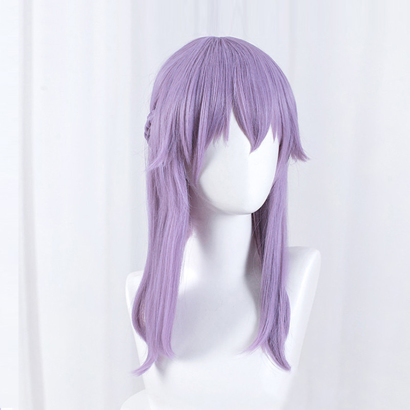 Cosplay Wig Compatible with Seraph of the end Hiiragi Shinoa Character Wig Halloween props Suitable for role-playing Heat Resistant Stylable Multiple Bright Colors Gift for Comic Exhibition Enthusiasts Holiday - Image 2
