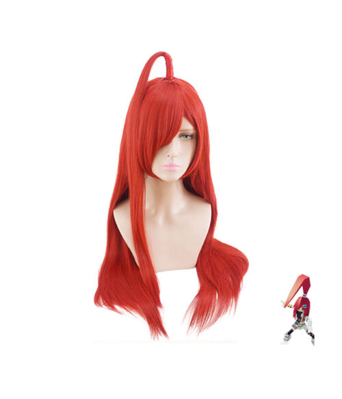 Cosplay Wig Compatible with AOTU Abby Character Wig Halloween props Suitable for role-playing Heat Resistant Stylable Multiple Bright Colors Gift for Comic Exhibition Enthusiasts Holiday