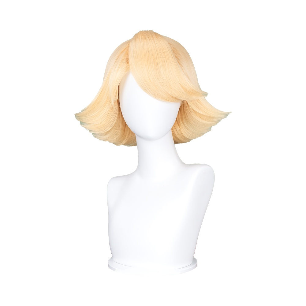 Cosplay Wig Compatible with Hazbin Hotel Katie Killjoy Popular anime and game characters Wig Halloween props Suitable for role-playing Heat Resistant Stylable Multiple Bright Colors Gift for Comic Exhibition Enthusiasts Holiday
