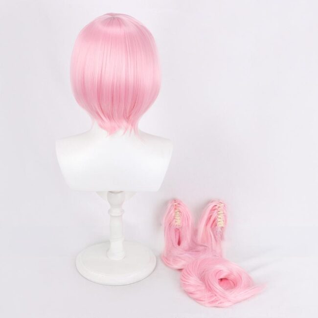 Cosplay Wig Compatible with ダンガンロンパ希望の学园と绝望の高校生 Utsugi Kotoko Character Wig Halloween props Suitable for role-playing Heat Resistant Stylable Multiple Bright Colors Gift for Comic Exhibition Enthusiasts Holiday - Image 5