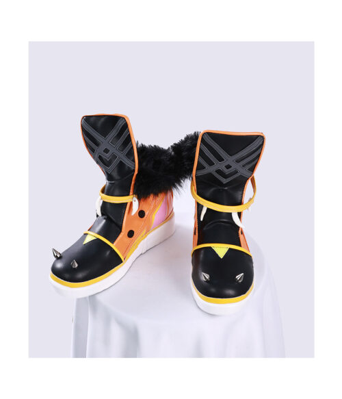 Cosplay Colorful Shoes Compatible with Genshin impact Iansan Anime and Games Gift for Role Playing Enthusiasts Comic Exhibitions Parties Photography Costumes Graduation Season Dress Up
