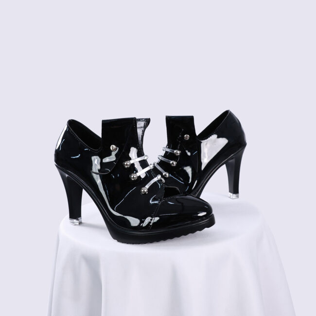 Cosplay Colorful Shoes Compatible with Arknights entelechia；Rin Kurisu Anime and Games Gift for Role Playing Enthusiasts Comic Exhibitions Parties Photography Costumes Graduation Season Dress Up - Image 4