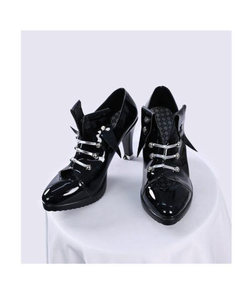 Cosplay Colorful Shoes Compatible with Arknights entelechia；Rin Kurisu Anime and Games Gift for Role Playing Enthusiasts Comic Exhibitions Parties Photography Costumes Graduation Season Dress Up
