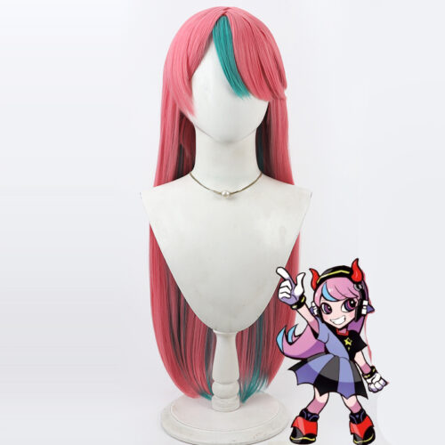 Cosplay Wig Compatible with Apex Legends Selly Character Wig Halloween props Suitable for role-playing Heat Resistant Stylable Multiple Bright Colors Gift for Comic Exhibition Enthusiasts Holiday