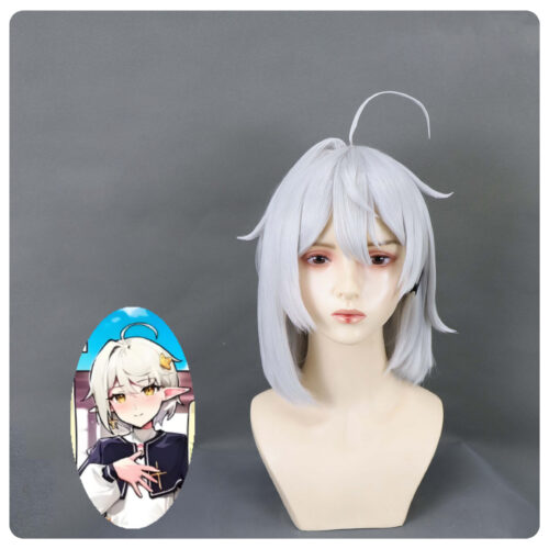 Cosplay Wig Compatible with 涤罪神官 Character Wig Halloween props Suitable for role-playing Heat Resistant Stylable Multiple Bright Colors Gift for Comic Exhibition Enthusiasts Holiday
