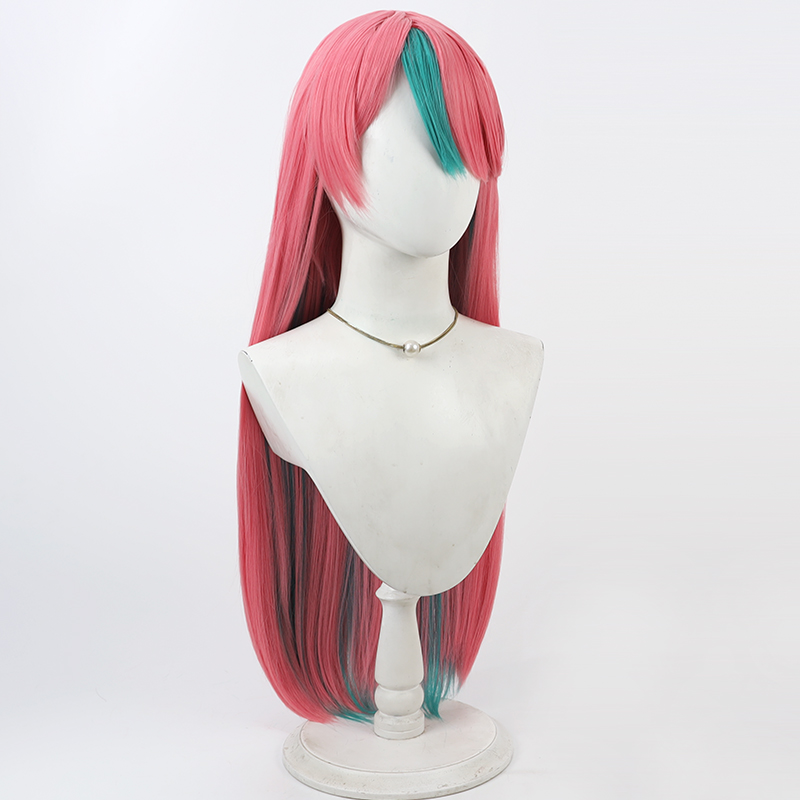 Cosplay Wig Compatible with Apex Legends Selly Character Wig Halloween props Suitable for role-playing Heat Resistant Stylable Multiple Bright Colors Gift for Comic Exhibition Enthusiasts Holiday - Image 2