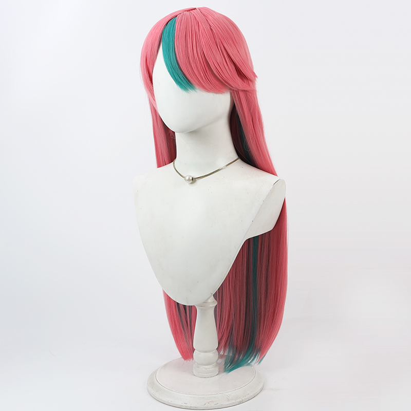 Cosplay Wig Compatible with Apex Legends Selly Character Wig Halloween props Suitable for role-playing Heat Resistant Stylable Multiple Bright Colors Gift for Comic Exhibition Enthusiasts Holiday - Image 3
