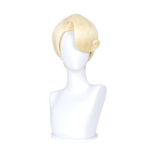 Cosplay Wig Compatible with Hazbin Hotel St. Peter Popular anime and game characters Wig Halloween props Suitable for role-playing Heat Resistant Stylable Multiple Bright Colors Gift for Comic Exhibition Enthusiasts Holiday