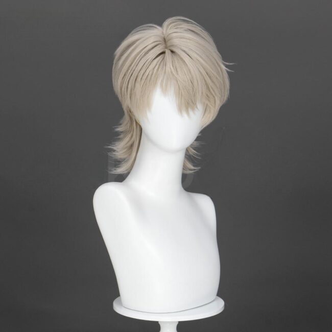 Cosplay Wig Compatible with Love and deepspace Xavier Character Wig Halloween props Suitable for role-playing Heat Resistant Stylable Multiple Bright Colors Gift for Comic Exhibition Enthusiasts Holiday - Image 2