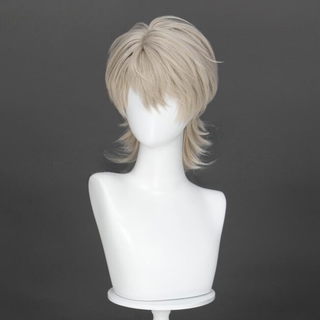 Cosplay Wig Compatible with Love and deepspace Xavier Character Wig Halloween props Suitable for role-playing Heat Resistant Stylable Multiple Bright Colors Gift for Comic Exhibition Enthusiasts Holiday - Image 3