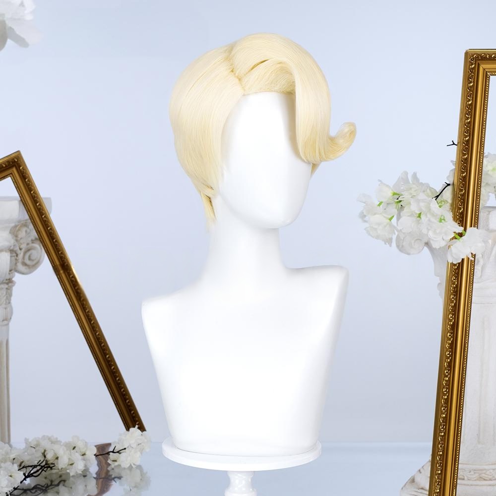 Cosplay Wig Compatible with Hazbin Hotel St. Peter Popular anime and game characters Wig Halloween props Suitable for role-playing Heat Resistant Stylable Multiple Bright Colors Gift for Comic Exhibition Enthusiasts Holiday - Image 4