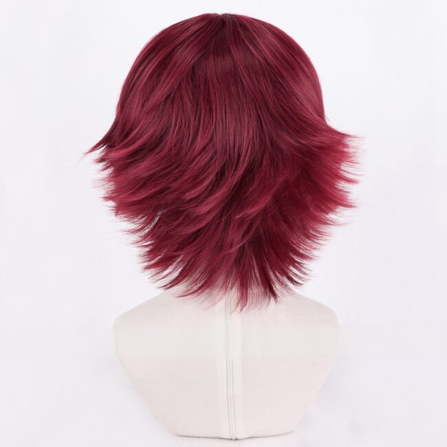 Cosplay Wig Compatible with THE PRINCE OF TENNIS hikumaru eji Character Wig Halloween props Suitable for role-playing Heat Resistant Stylable Multiple Bright Colors Gift for Comic Exhibition Enthusiasts Holiday - Image 3