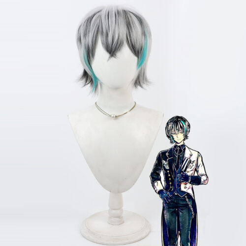 Cosplay Wig Compatible with devilbutle ベレン・クライアン Character Wig Halloween props Suitable for role-playing Heat Resistant Stylable Multiple Bright Colors Gift for Comic Exhibition Enthusiasts Holiday