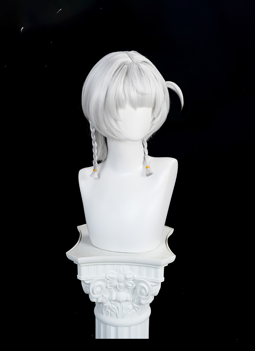 Cosplay Wig Compatible with Zenless Zone Zero Silver Soldier - Anby Character Wig Halloween props Suitable for role-playing Heat Resistant Stylable Multiple Bright Colors Gift for Comic Exhibition Enthusiasts Holiday - Image 2