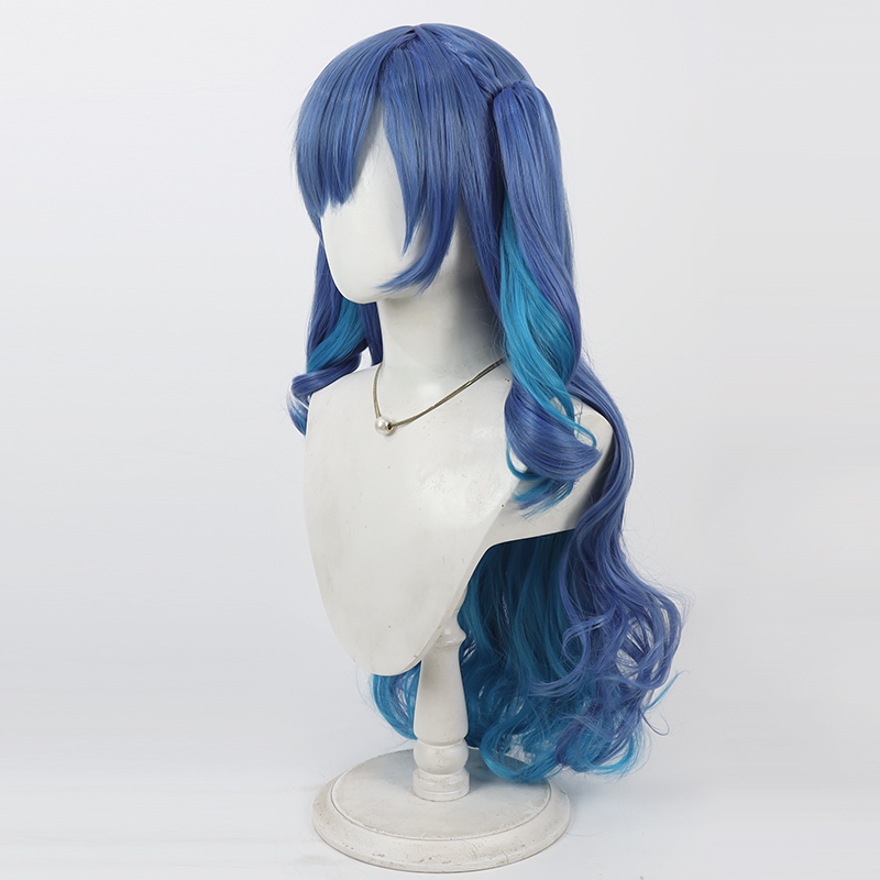 Cosplay Wig Compatible with VTuber Nishizono Chigusa Character Wig Halloween props Suitable for role-playing Heat Resistant Stylable Multiple Bright Colors Gift for Comic Exhibition Enthusiasts Holiday - Image 4