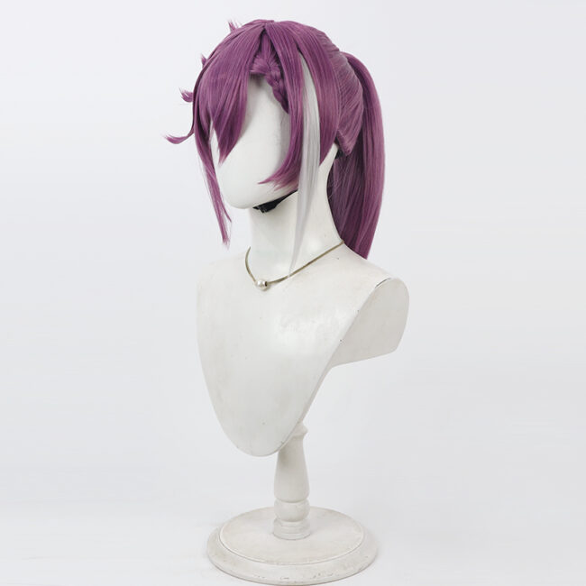 Cosplay Wig Compatible with VTuber Banzoin Hakka Character Wig Halloween props Suitable for role-playing Heat Resistant Stylable Multiple Bright Colors Gift for Comic Exhibition Enthusiasts Holiday - Image 4