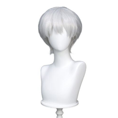 Cosplay Wig Compatible with Dr.STONE Saionji Ukyo Popular anime and game characters Wig Halloween props Suitable for role-playing Heat Resistant Stylable Multiple Bright Colors Gift for Comic Exhibition Enthusiasts Holiday