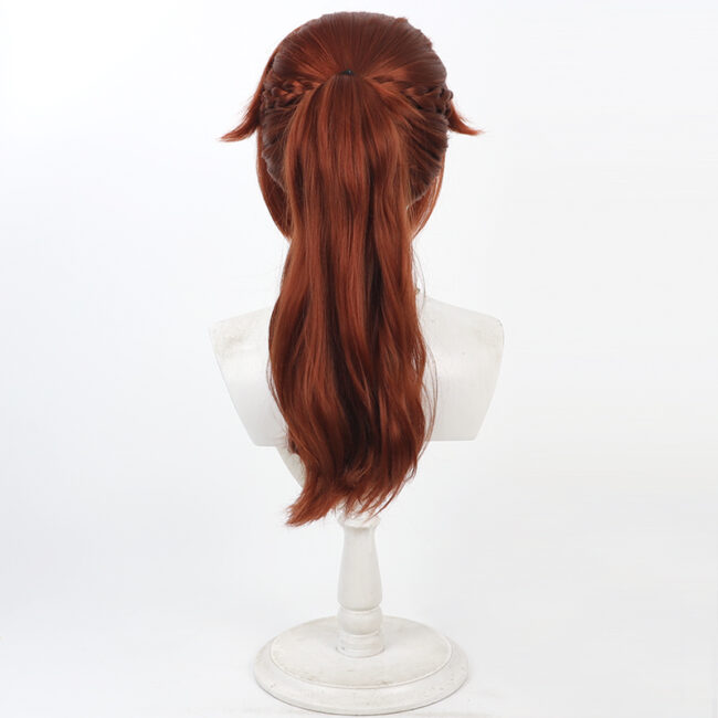 Cosplay Wig Compatible with VTuber Tokino Sora Character Wig Halloween props Suitable for role-playing Heat Resistant Stylable Multiple Bright Colors Gift for Comic Exhibition Enthusiasts Holiday - Image 3
