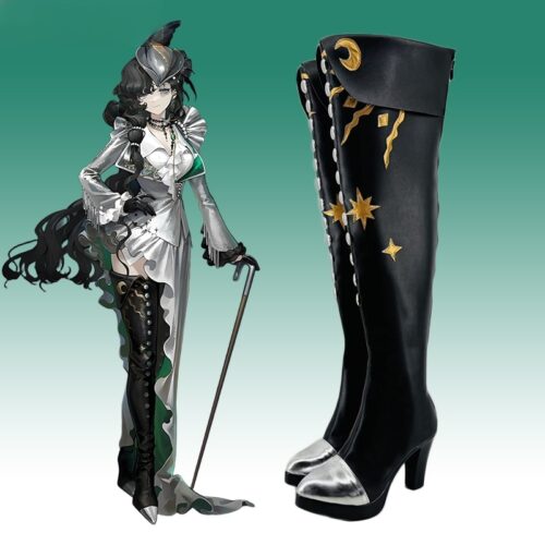 Cosplay Colorful Shoes Compatible with Reverse:1999 Isolde Anime and Games Gift for Role Playing Enthusiasts Comic Exhibitions Parties Photography Costumes Graduation Season Dress Up