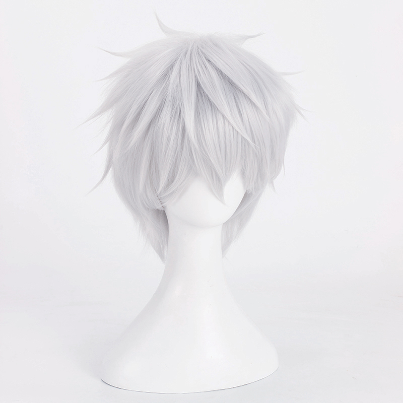 Cosplay Wig Compatible with Touken Ranbu Nakigitsune Character Wig Halloween props Suitable for role-playing Heat Resistant Stylable Multiple Bright Colors Gift for Comic Exhibition Enthusiasts Holiday - Image 4