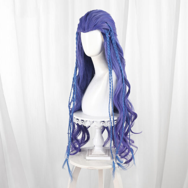 Cosplay Wig Compatible with Ne Zha Austin Character Wig Halloween props Suitable for role-playing Heat Resistant Stylable Multiple Bright Colors Gift for Comic Exhibition Enthusiasts Holiday - Image 5