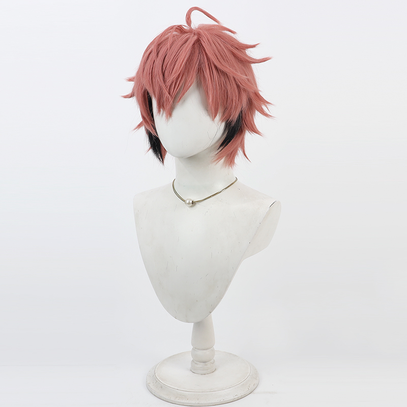 Cosplay Wig Compatible with VTuber 赤文城 Character Wig Halloween props Suitable for role-playing Heat Resistant Stylable Multiple Bright Colors Gift for Comic Exhibition Enthusiasts Holiday - Image 2