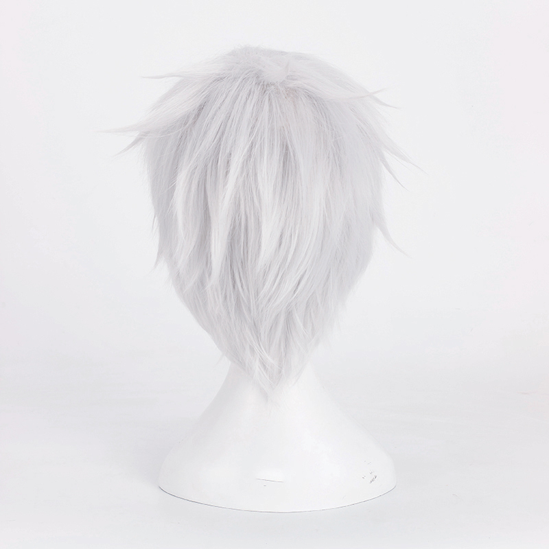 Cosplay Wig Compatible with Touken Ranbu Nakigitsune Character Wig Halloween props Suitable for role-playing Heat Resistant Stylable Multiple Bright Colors Gift for Comic Exhibition Enthusiasts Holiday - Image 3