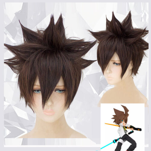 Cosplay Wig Compatible with AOTU Anmicius Character Wig Halloween props Suitable for role-playing Heat Resistant Stylable Multiple Bright Colors Gift for Comic Exhibition Enthusiasts Holiday