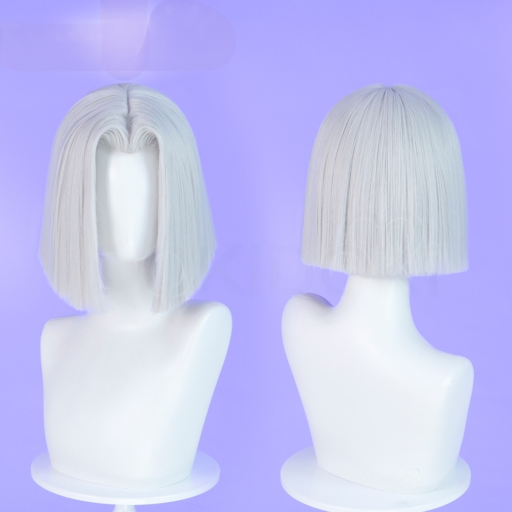 Cosplay Wig Compatible with Hazbin Hotel Rut Popular anime and game characters Wig Halloween props Suitable for role-playing Heat Resistant Stylable Multiple Bright Colors Gift for Comic Exhibition Enthusiasts Holiday