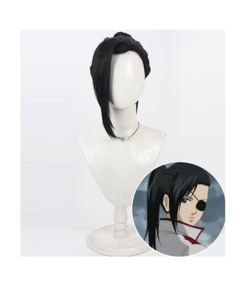 Cosplay Wig Compatible with Gin Tama Yagyu Mitsuyoshi Character Wig Halloween props Suitable for role-playing Heat Resistant Stylable Multiple Bright Colors Gift for Comic Exhibition Enthusiasts Holiday
