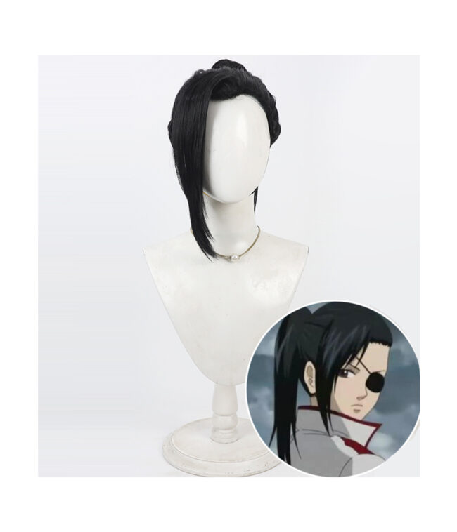 Cosplay Wig Compatible with Gin Tama Yagyu Mitsuyoshi Character Wig Halloween props Suitable for role-playing Heat Resistant Stylable Multiple Bright Colors Gift for Comic Exhibition Enthusiasts Holiday