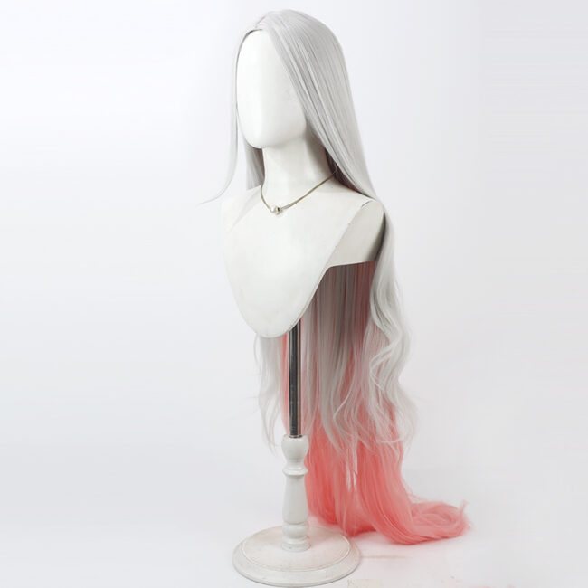 Cosplay Wig Compatible with LoL Yone Character Wig Halloween props Suitable for role-playing Heat Resistant Stylable Multiple Bright Colors Gift for Comic Exhibition Enthusiasts Holiday - Image 4