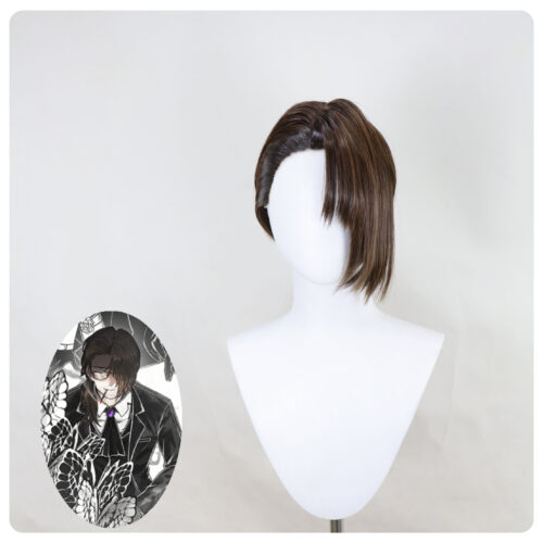 Cosplay Wig Compatible with Limbus Company Gregor Character Wig Halloween props Suitable for role-playing Heat Resistant Stylable Multiple Bright Colors Gift for Comic Exhibition Enthusiasts Holiday