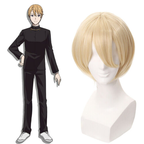 Cosplay Wig Compatible with Kaguya-sama: Love Is War Shirogane Miyuki Character Wig Halloween props Suitable for role-playing Heat Resistant Stylable Multiple Bright Colors Gift for Comic Exhibition Enthusiasts Holiday