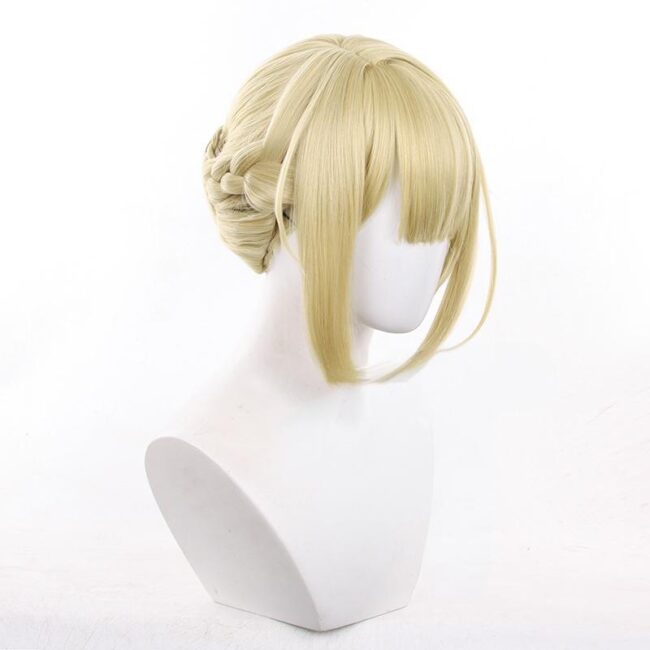 Cosplay Wig Compatible with Zenless Zone Zero Evelyn Character Wig Halloween props Suitable for role-playing Heat Resistant Stylable Multiple Bright Colors Gift for Comic Exhibition Enthusiasts Holiday - Image 3