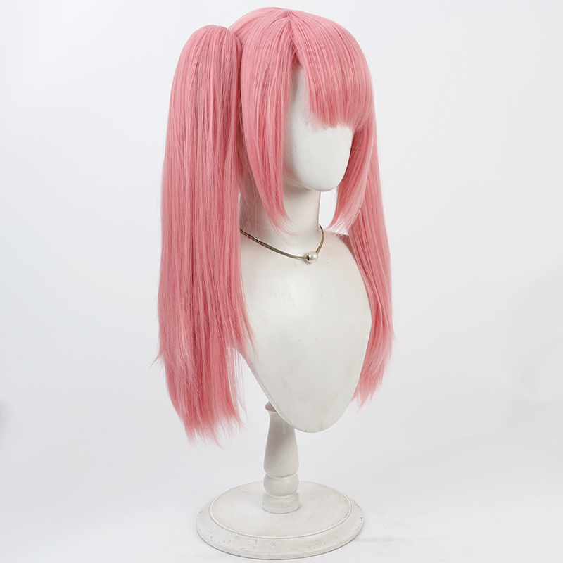 Cosplay Wig Compatible with 白河あかり Character Wig Halloween props Suitable for role-playing Heat Resistant Stylable Multiple Bright Colors Gift for Comic Exhibition Enthusiasts Holiday - Image 4