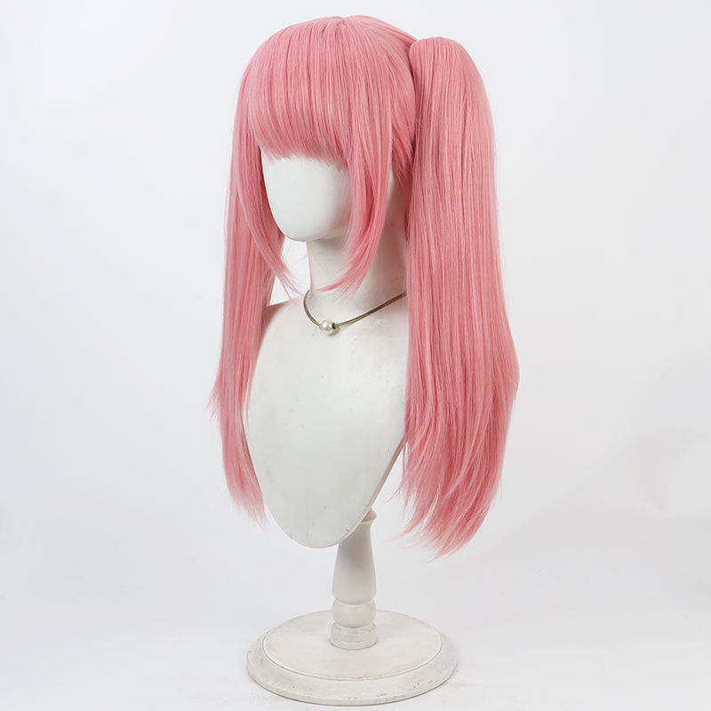 Cosplay Wig Compatible with 白河あかり Character Wig Halloween props Suitable for role-playing Heat Resistant Stylable Multiple Bright Colors Gift for Comic Exhibition Enthusiasts Holiday - Image 2