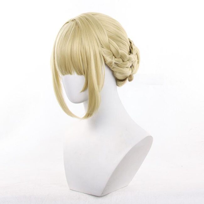 Cosplay Wig Compatible with Zenless Zone Zero Evelyn Character Wig Halloween props Suitable for role-playing Heat Resistant Stylable Multiple Bright Colors Gift for Comic Exhibition Enthusiasts Holiday - Image 2