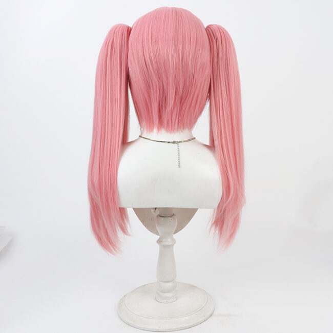 Cosplay Wig Compatible with 白河あかり Character Wig Halloween props Suitable for role-playing Heat Resistant Stylable Multiple Bright Colors Gift for Comic Exhibition Enthusiasts Holiday - Image 3